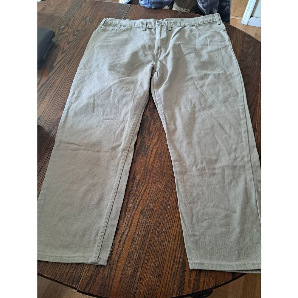 New 42x28 Faded Glory Tan Khaki Pants